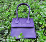 malta mini bag-dark purple