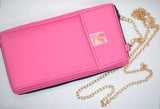 Baby Pink Cltuch with mobile pouch