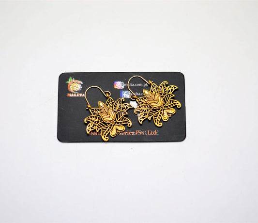 Golden  Orbellan Earings
