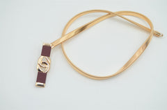 Metallic Belt