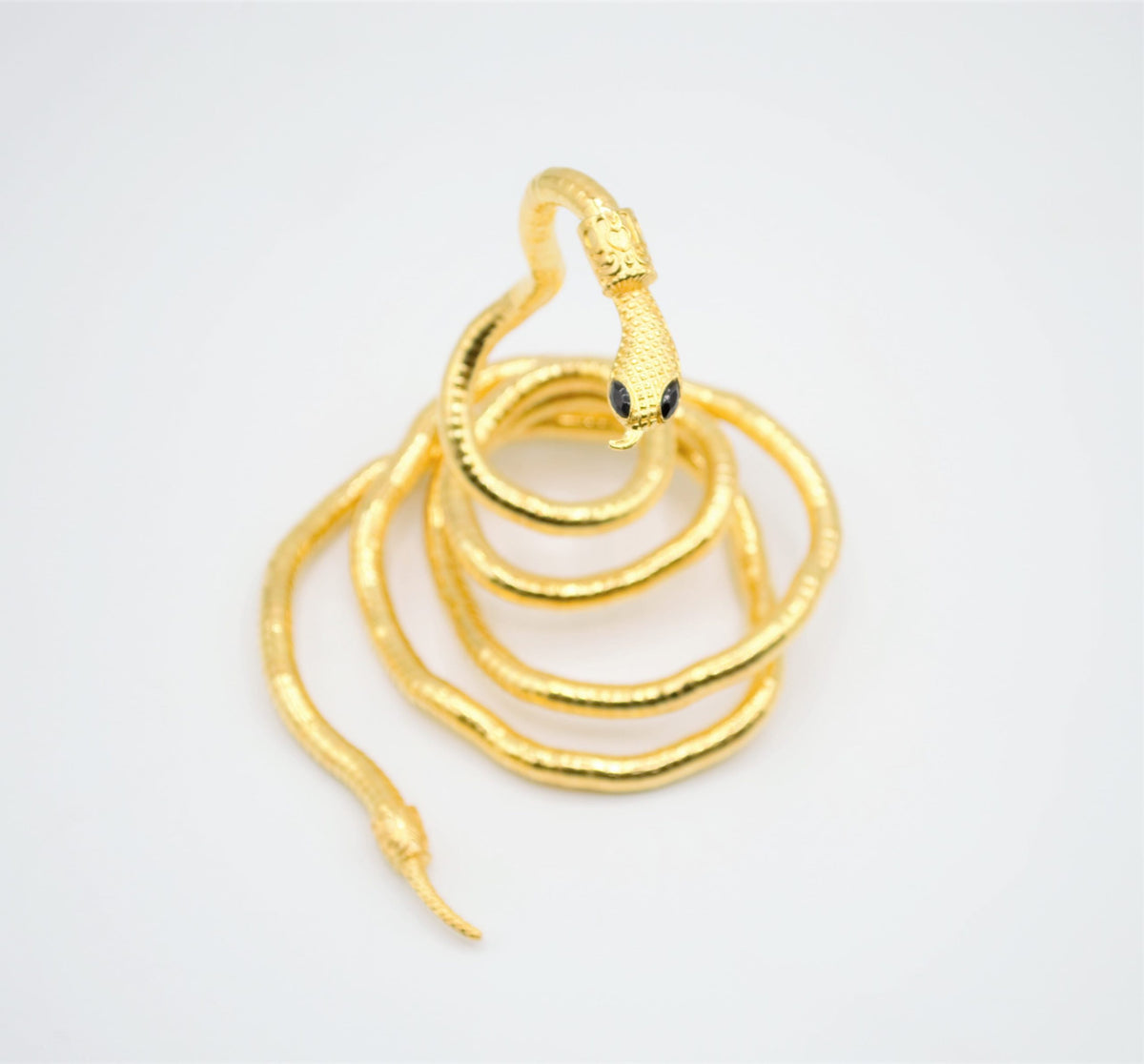 Multi Layer Snake Nacklace-Golden