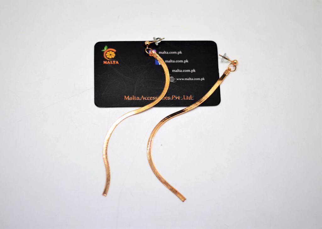 Golden Thin Earings