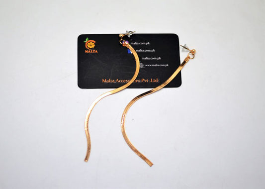 Golden Thin Earings