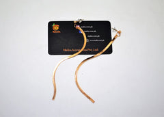 Golden Thin Earings