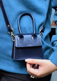 malta mini bag-navy blue