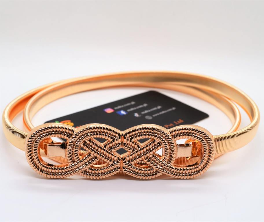 Fashion Stretch Waist Skinny Belt Waistband
