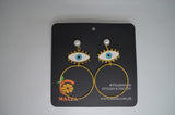 EVIL EYE EARRING