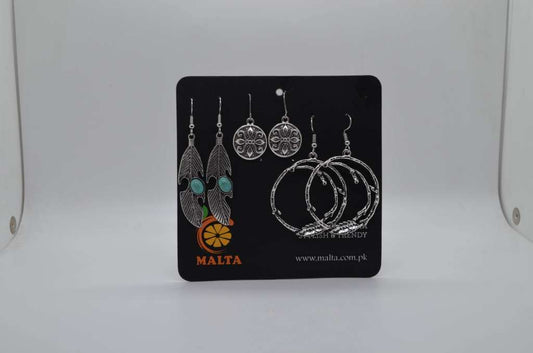 Set of three earings(01-02-11-04)