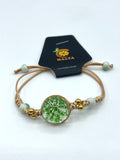 Greenish Crystal Bracelete