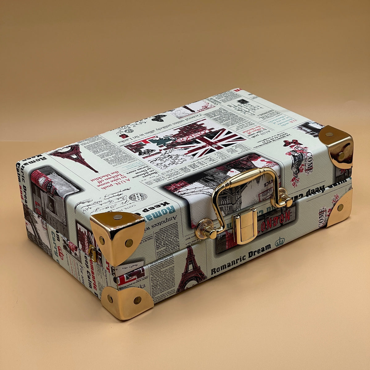 Malta Box Bag- Newspaper Box bag