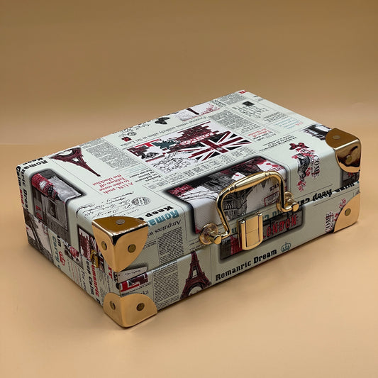 Malta Box Bag- Newspaper Box bag
