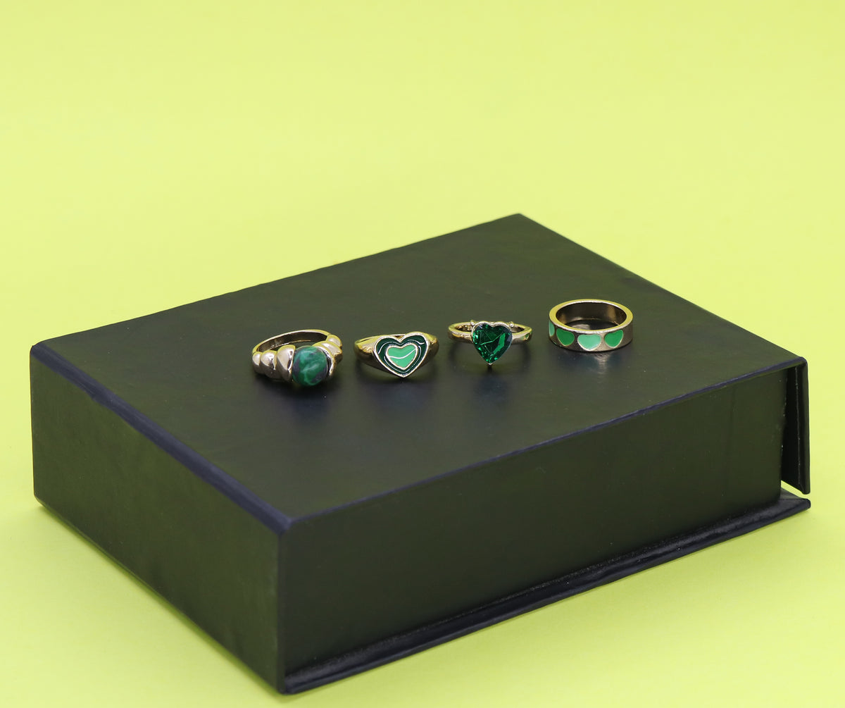 Set Of Enamel Ring