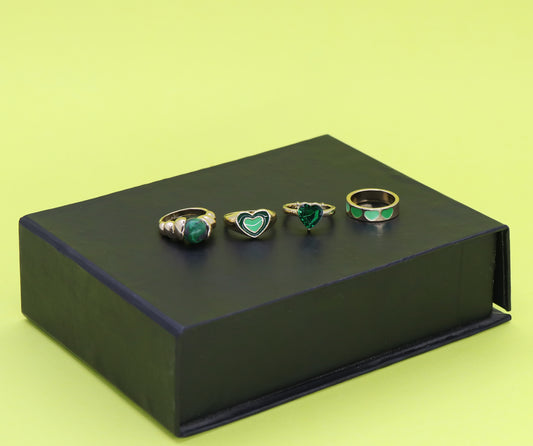 Set Of Enamel Ring