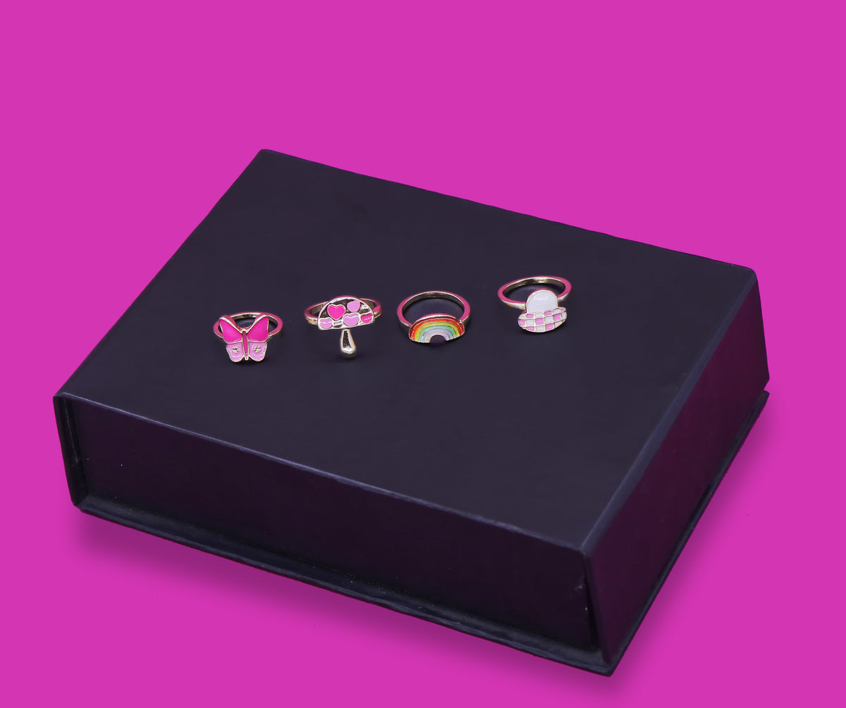 Set Of Enamel Ring