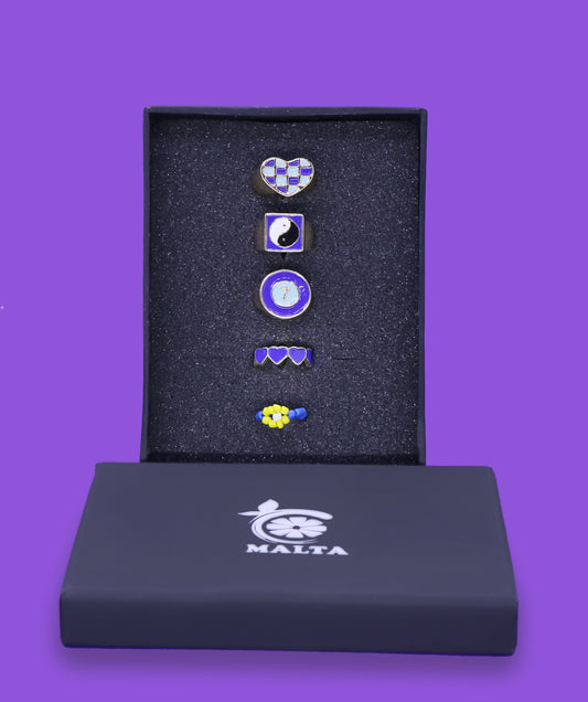 Set Of Enamel Ring