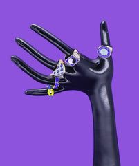 Set Of Enamel Ring