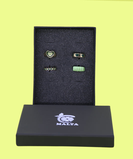 Set Of Enamel Ring