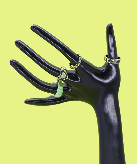 Set Of Enamel Ring