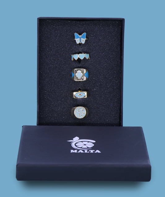 Set Of Enamel Ring