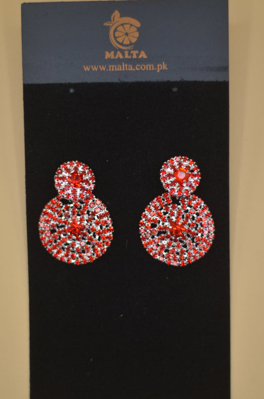 Zircon Rhinestone Earrings