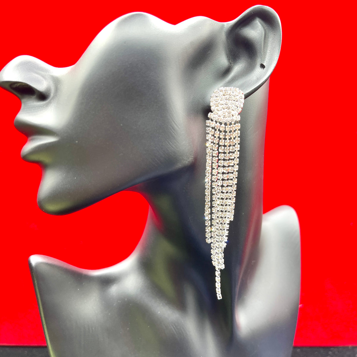 Tussle Rhinestone Earrings