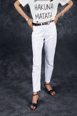 Malta White Women Denim Jean(03-05-04-05)