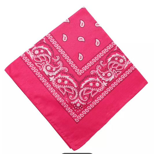 Pink Head Scarf