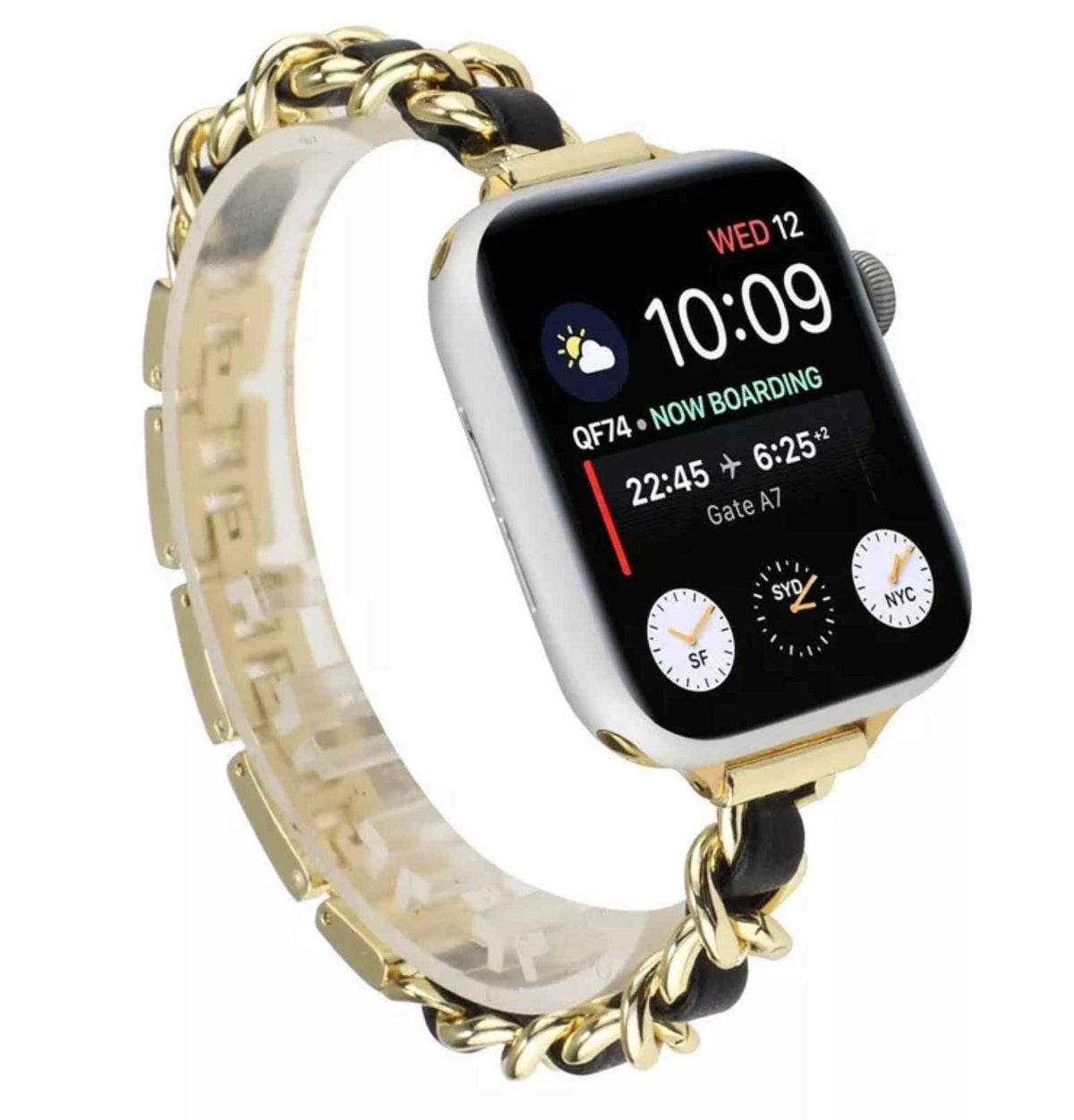 Golden Wrist Watch Chain