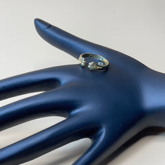 set of four  cat paw rings