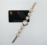 Flower watch (white)