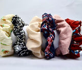 Plain & Multi Dye & Tie Scrunchies