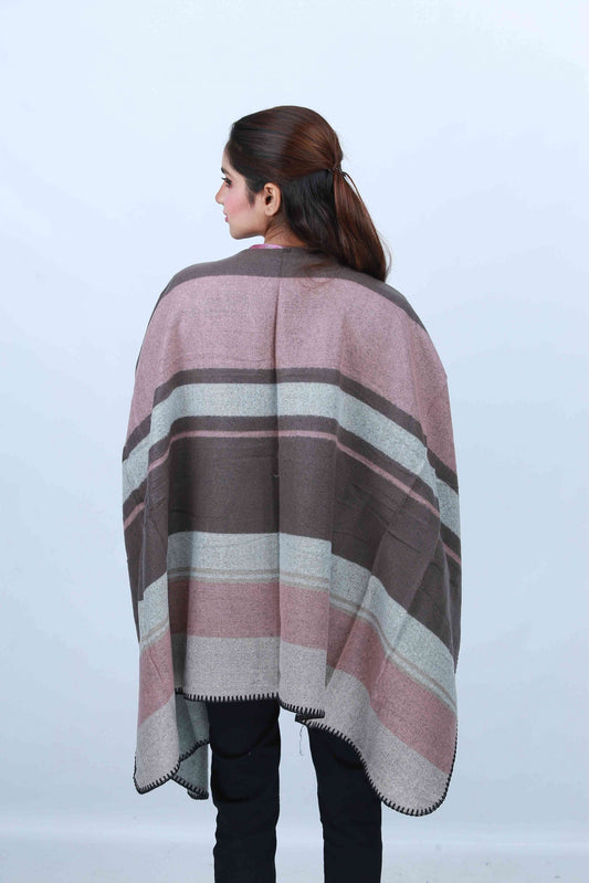 Gul Rang-Cape Shawl