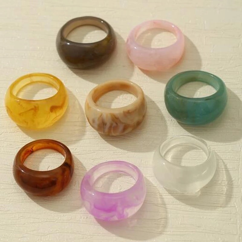 Set Of Enamel Ring
