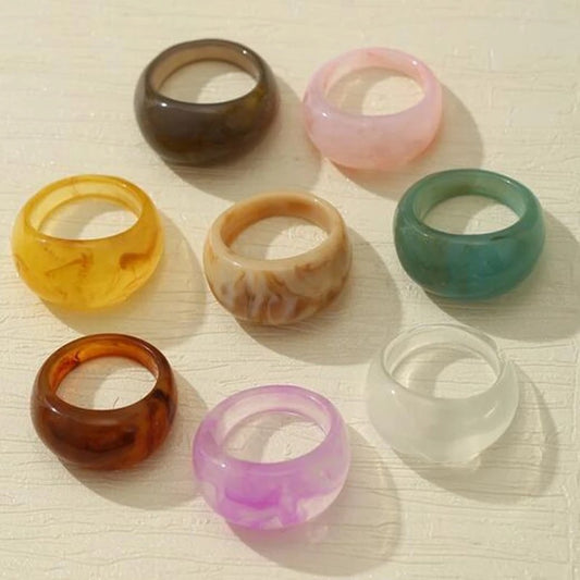 Set Of Enamel Ring