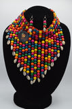 Beads With Shell Neck Set