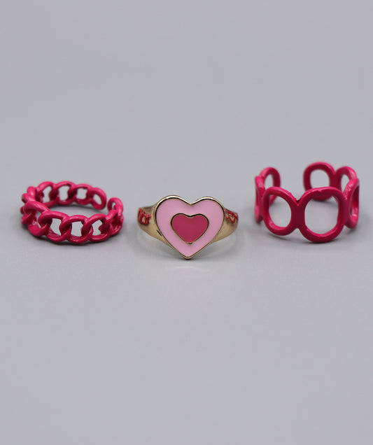 Set Of Enamel Ring