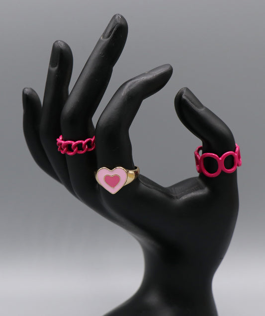 Set Of Enamel Ring
