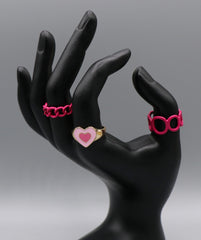 Set Of Enamel Ring