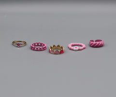 Set Of Enamel Ring