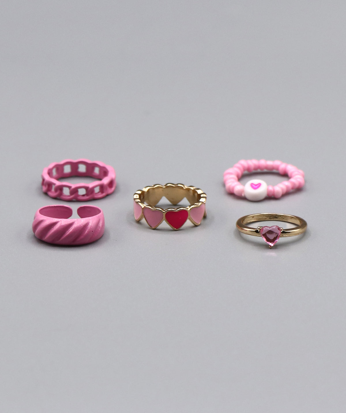 Set Of Enamel Ring
