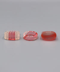 Set Of Enamel Ring