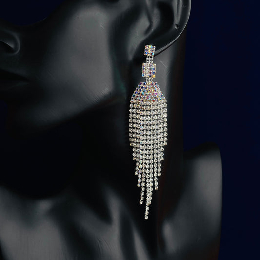 rhinestone earrings