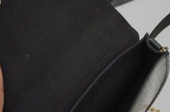 WM leather cross body bag