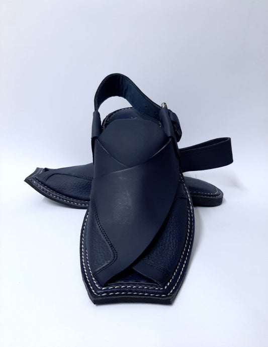 New design blue  chapal