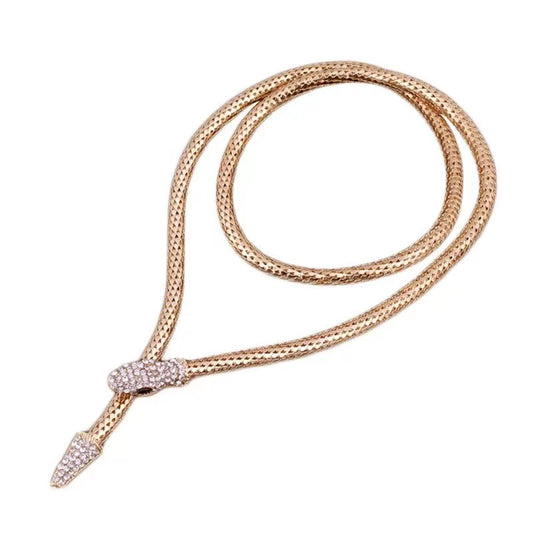 Golden Magnetic Flexible Nacklace