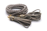 Grey Waist Cord Belt