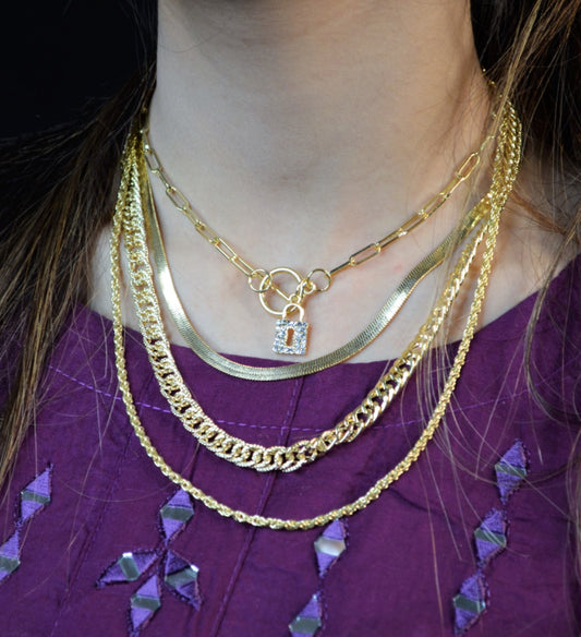 Lock Multi Layer Chain