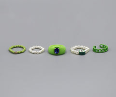 Set Of Enamel Ring