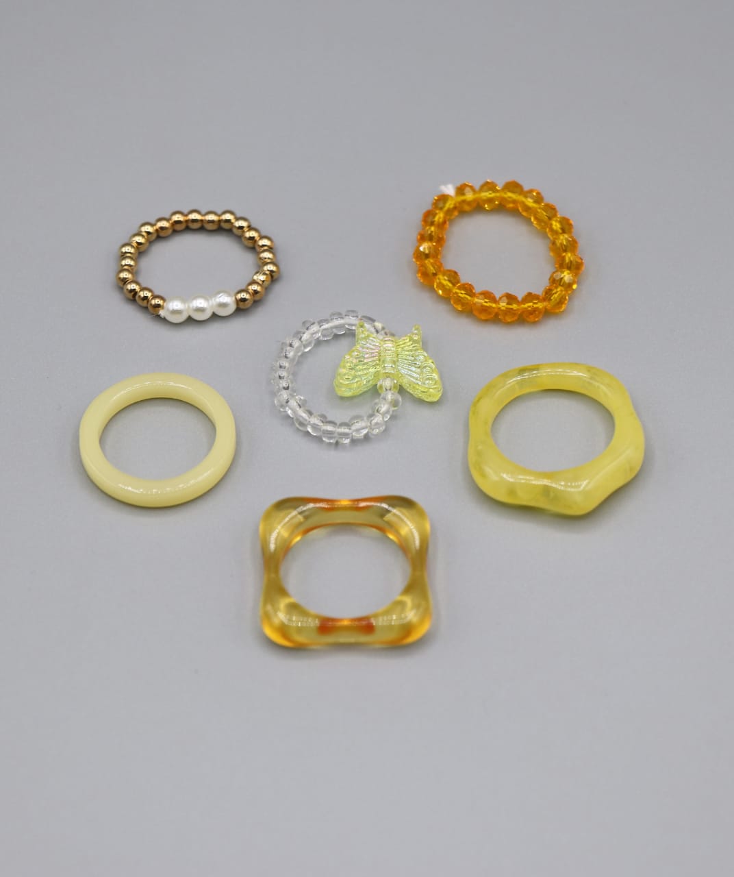 Set Of Enamel Ring