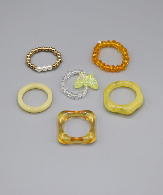 Set Of Enamel Ring